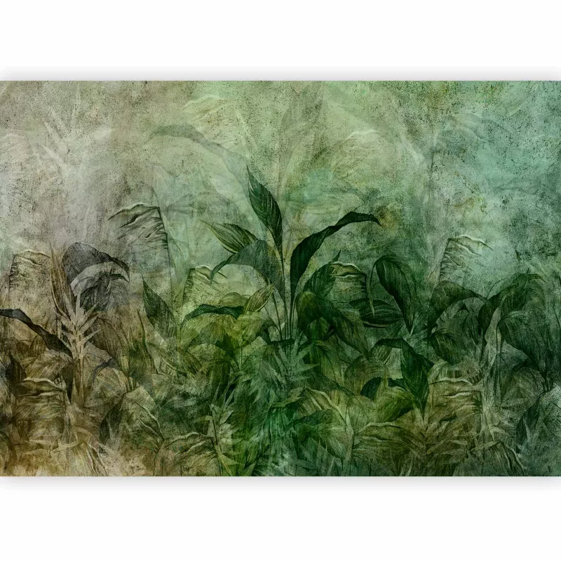 Fototapeta samoprzylepna Artgeist Liście zielona 245×175 (5 części) 10116aa rolka 1 szt