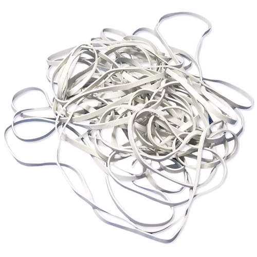 Gumki recepturki Neopak 100mmx1,3×4,0 białe – 1kg 1 szt.