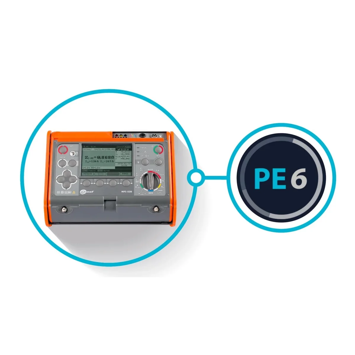 Wielofunkcyjny miernik MPI-530-IT + licencja do programu SONEL PE6 WMPLMPI530ITSPE6