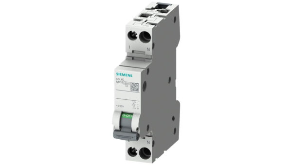 Wyłącznik nadprądowy 1P+N B 10A 6kA AC SENTRON 5SL6010-6