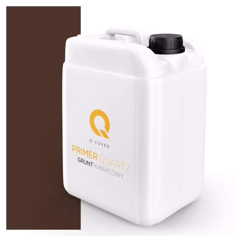 Grunt Kwarcowy pod Tynk Mozaikowy Q-Cover Brązowy ciemny M95 7.5KG