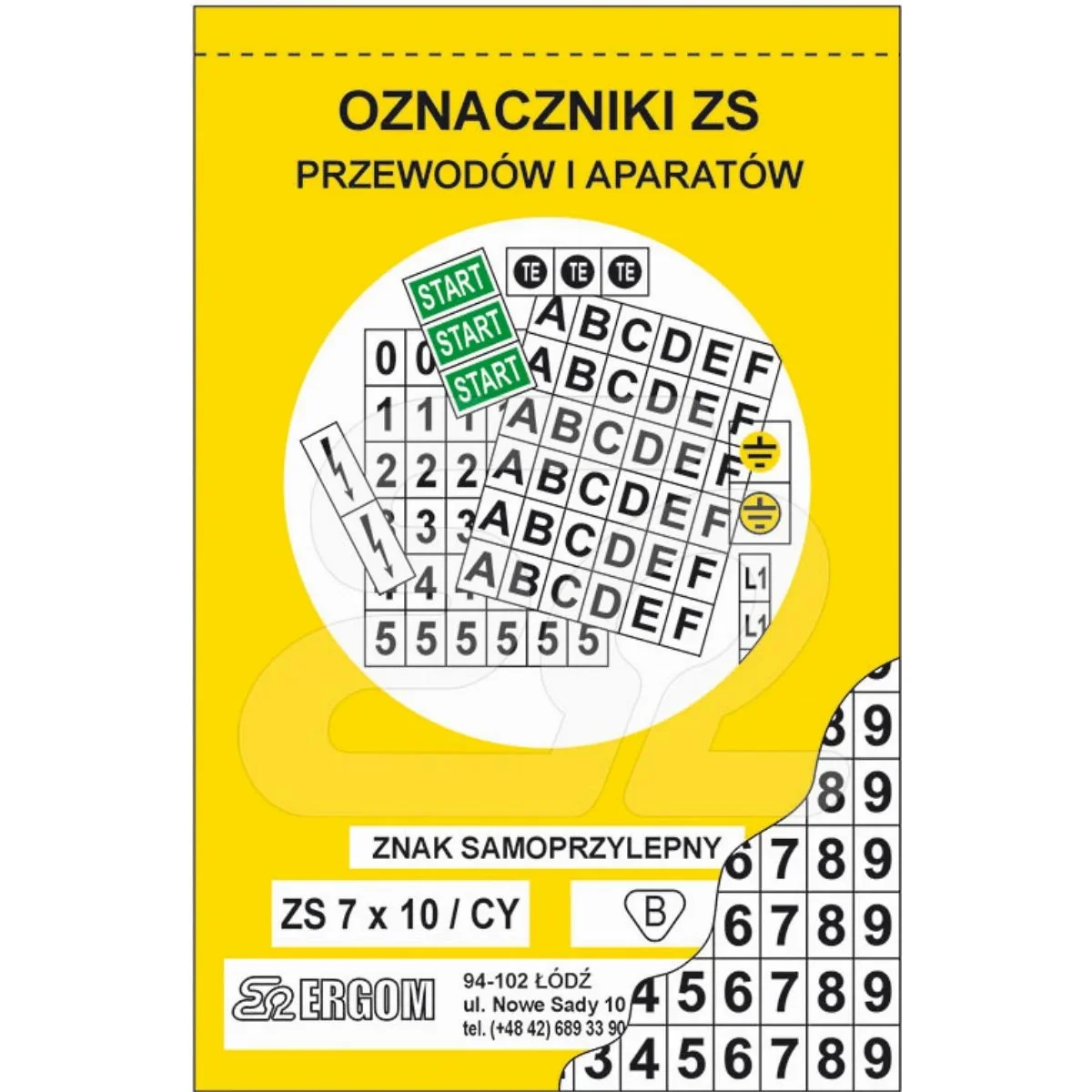 Znaki ZS 7*10/”+” E04ZP-02030105400