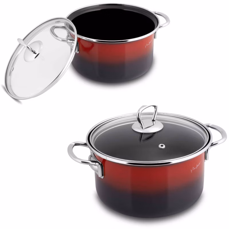 Garnek Lamart Email LT1182 Z Pokrywą 20 cm 3,2L 1szt