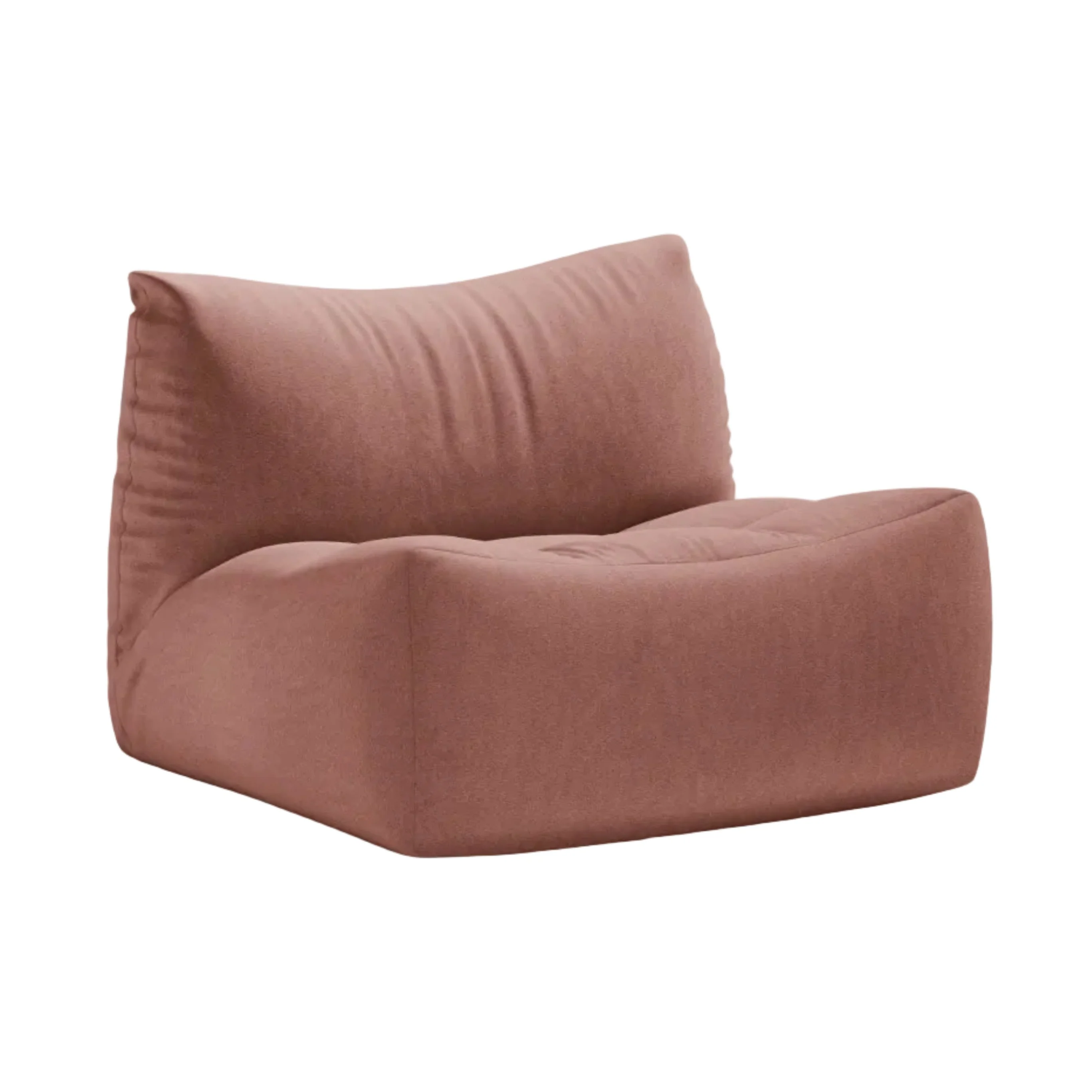 Fotel aksamitny TOVE różowy flamingo
