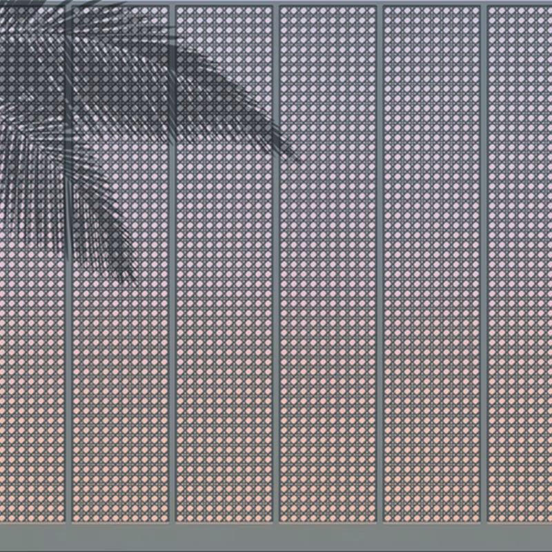 fototapeta Sanders & Sanders liście palmowe w wielu kolorach 424 x 280 cm – 1 rol.