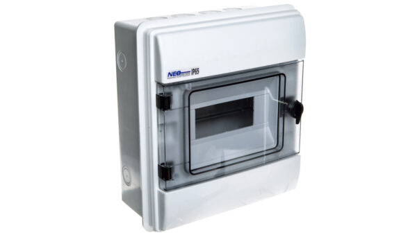 Rozdzielnica hermetyczna modułowa (500V AC ,1000V DC) 1×6 natynkowa RH-6/Z (z zamkiem) 36.4