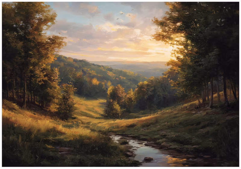Fototapeta WALLARENA Do Sypialni Salonu Na Flizelinie Las Natura Drzewa Beżowy 400×280 cm 16399VX8 1 szt.