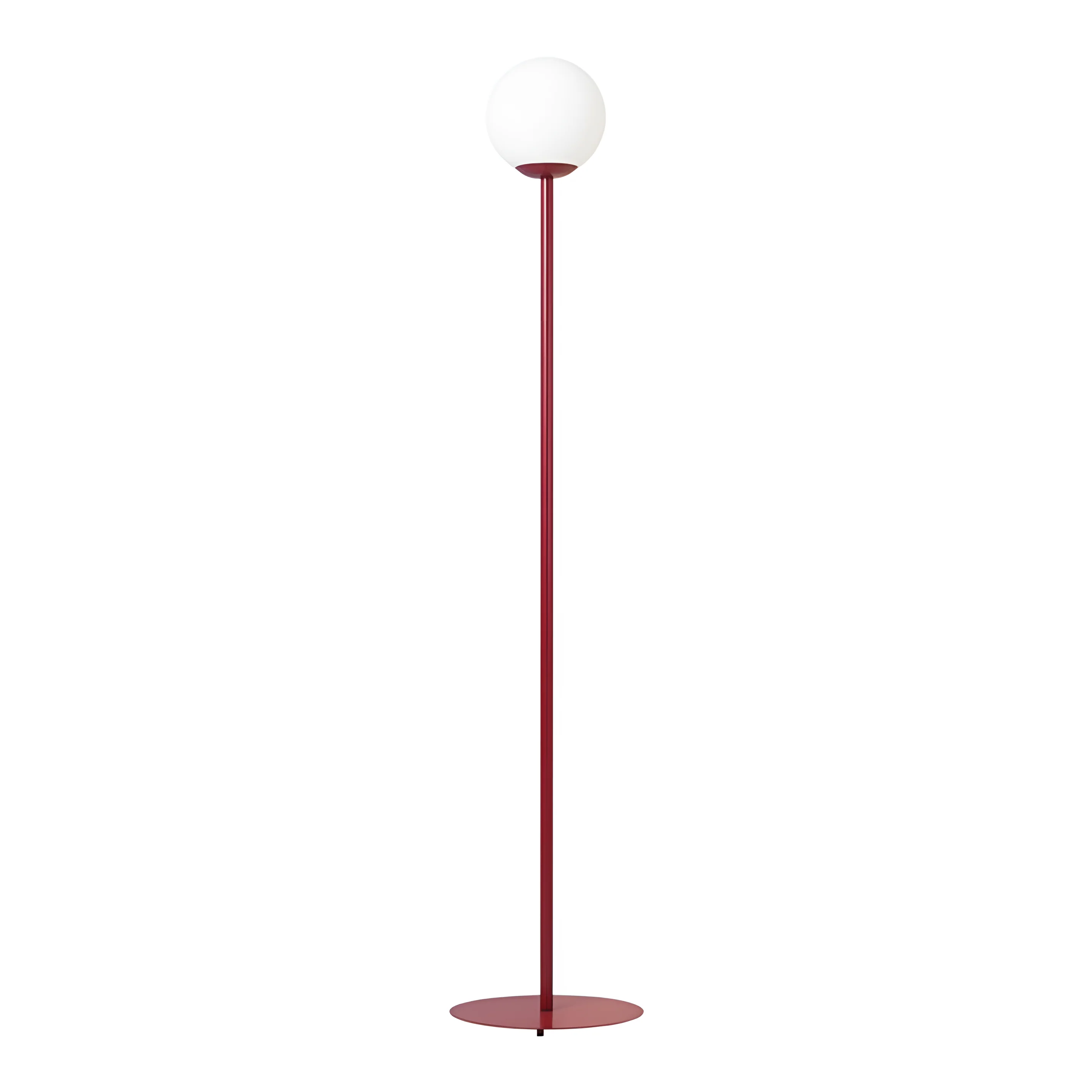 Lampa podłogowa PINNE czerwony