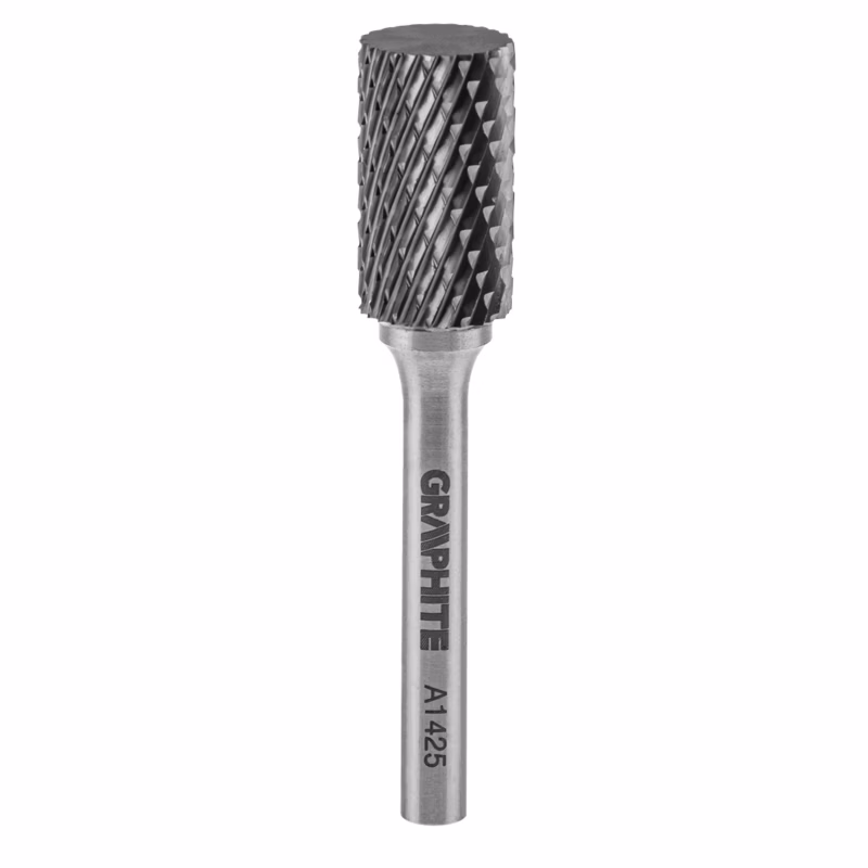Frez do metalu GRAPHITE typ A (walcowy), 14 x 25 mm, trzpień 6 x 45 mm 1 szt