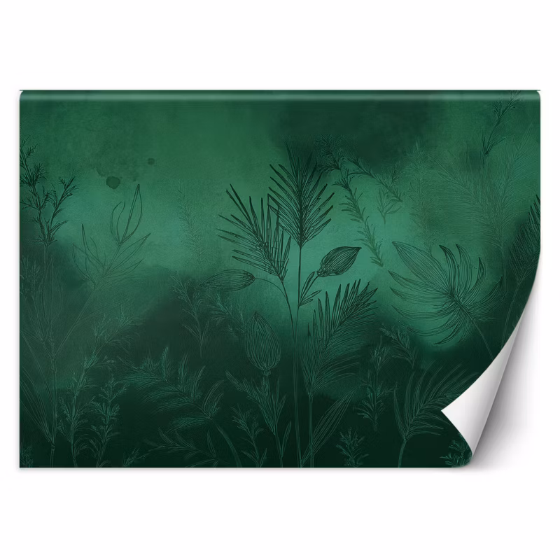 Fototapeta Feeby Zielona abstrakcja botaniczna 350×245 1 szt
