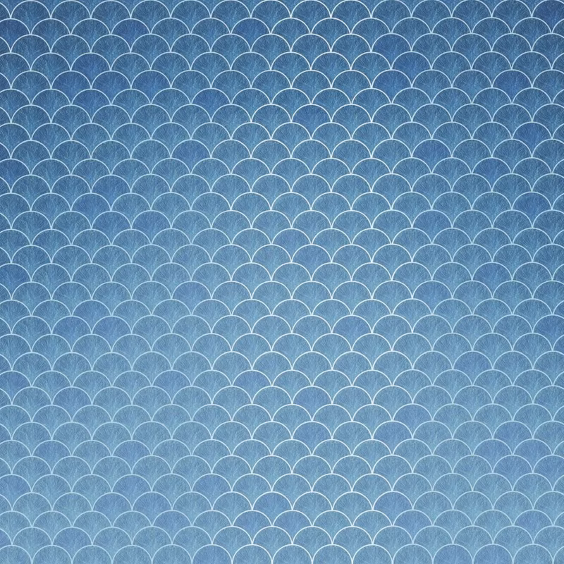 fototapeta Sanders & Sanders motyw art déco niebieskim 400 x 250 cm – 1 rol.