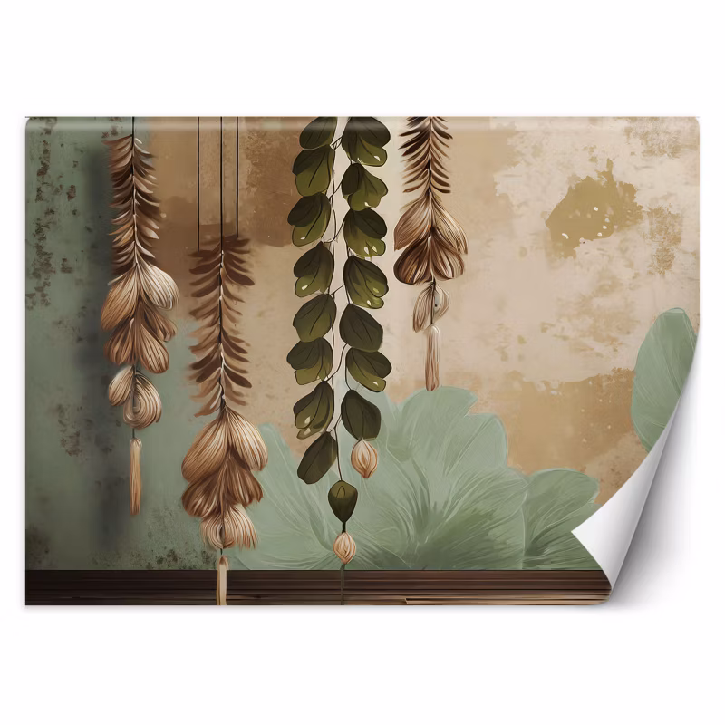Fototapeta Feeby Wiszace liście vintage 150×105 1 szt