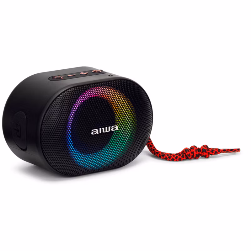 Głośnik BT AIWA BST-330RD IPX6 RGB Czerwony 1szt.