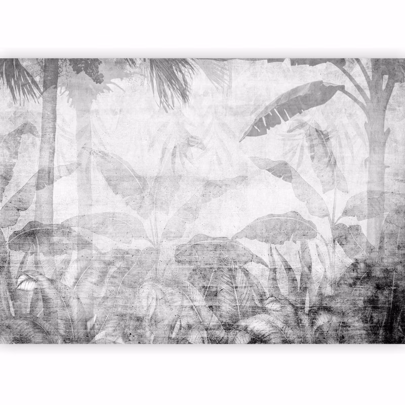 Fototapeta flizelinowa Artgeist 110g/m2 Liście czarna 450×315 (9 części) 10018ac rolka 1 szt