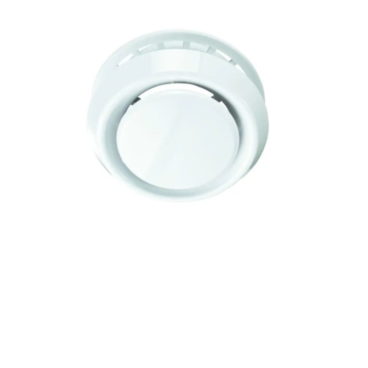 anemostat fi 246 mm z kołnierzem fi 200 mm, biały WPA200VRFWH