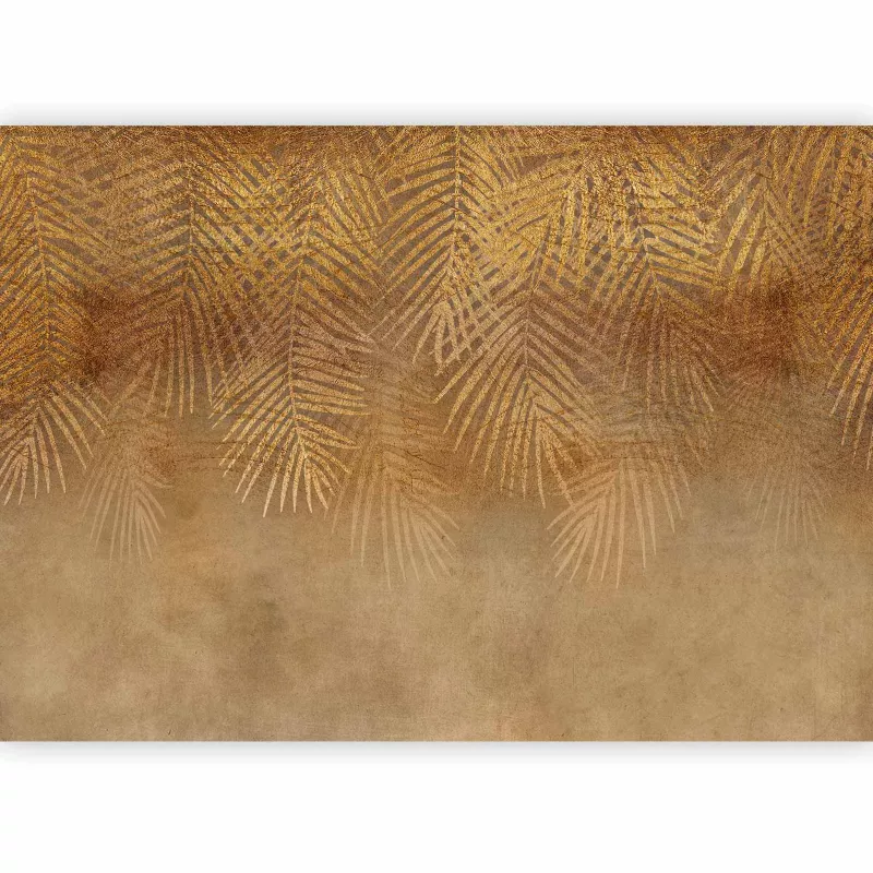 Fototapeta flizelinowa Artgeist 170 g/m2 wodoodporna Liście żółta 150×105 (3 części) 10094aa rolka 1 szt