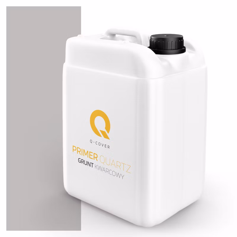 Grunt Kwarcowy pod Tynk Dekoracyjny Q-Cover Szary jasny D902 7.5KG