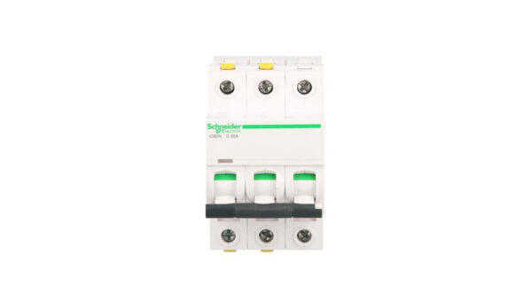 Wyłącznik nadprądowy 3P C 50A 6kA AC iC60N-C50-3 Acti9 A9F04350