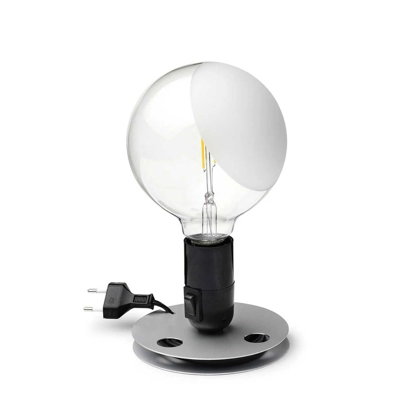 Lampa stołowa LAMPADINA czarny