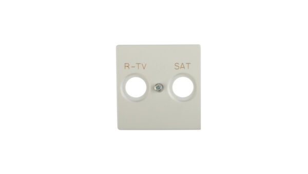Simon 82 Pokrywa gniazda RTV-SAT biała 82097-30