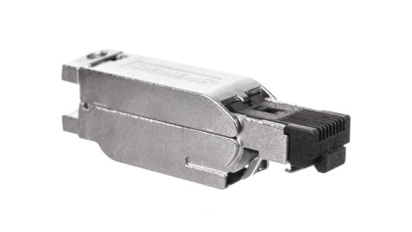 Wtyczka RJ45 2×2 kat.5 prosta metalowa do przewodu Ethernet 6GK1901-1BB10-2AA0