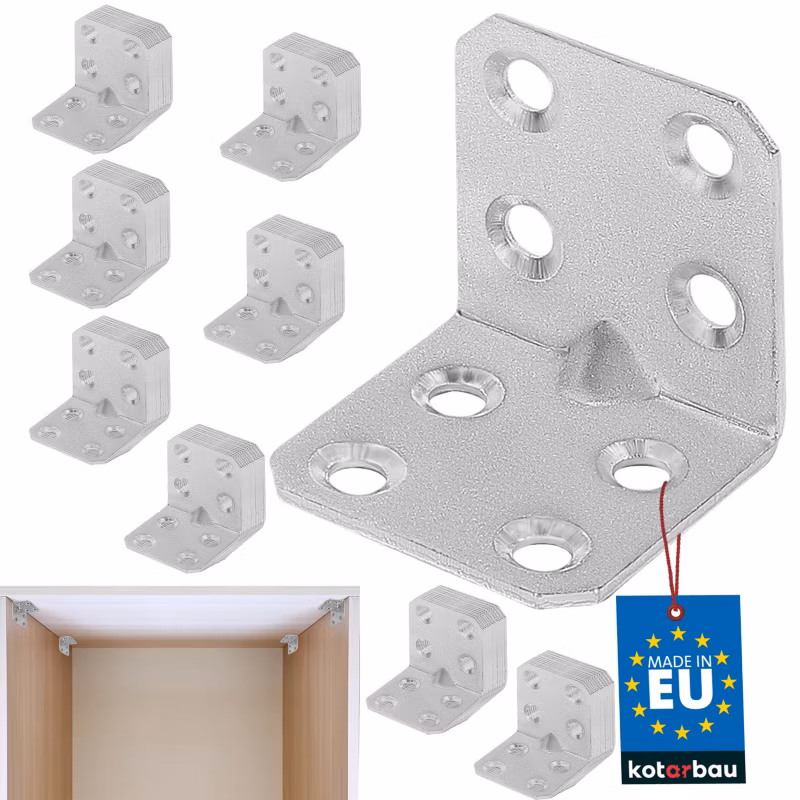 Kątownik łącznik KOTARBAU ciesielski 30x30x30 mm 100 szt.