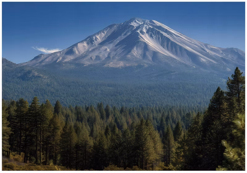 Fototapeta WALLARENA Do Sypialni Salonu Na Flizelinie Góry Las Natura 250×175 cm 1 szt.
