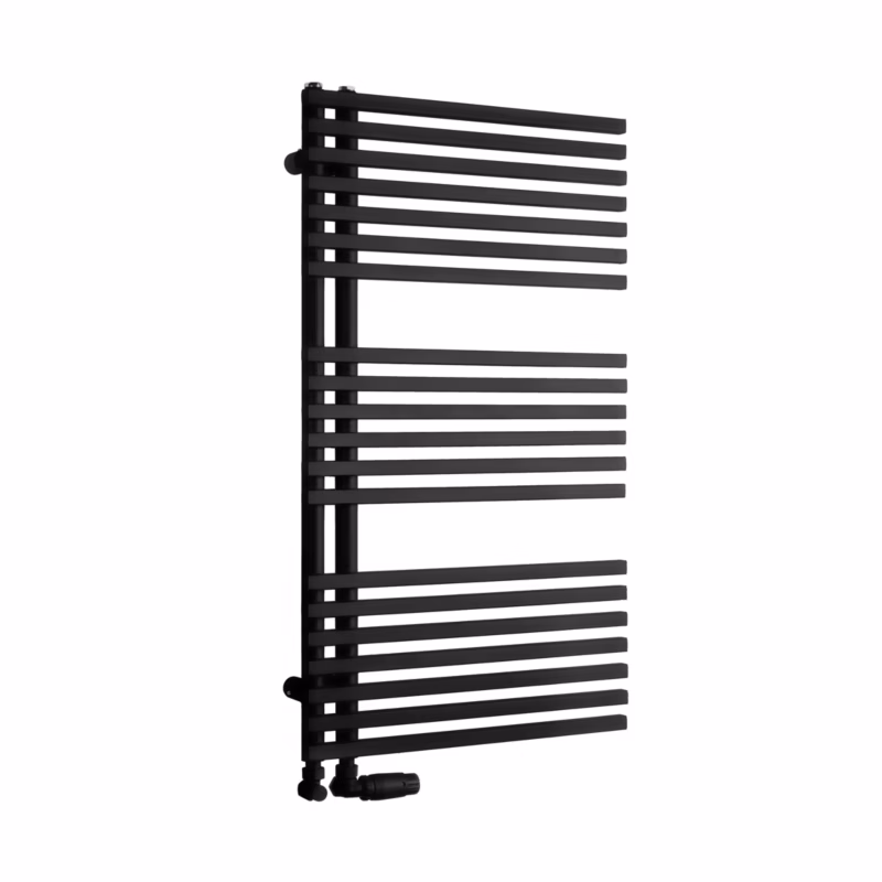 Grzejnik łazienkowy LUXRAD Typ E 883 x 500 mm czarny mat 9005 1 szt