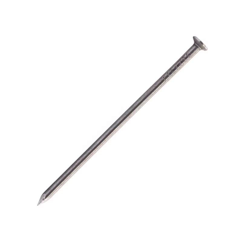 Gwoździe Lun Fix budowlane 4×100 mm gładkie 5kg ok. 490szt.