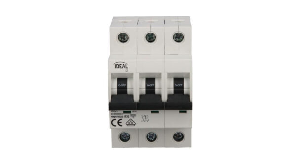 Wyłącznik nadprądowy 3P B 32A 6kA AC KMB6-B32/3 VDE 23159