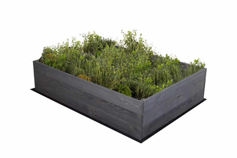 Inspekt warzywny MODO24 grządka szara impregnacja 27x103x90 cm 1 szt.