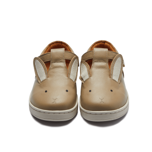 Skórzane buty dziecięce z motywem króliczka Sunni Classic Shoes